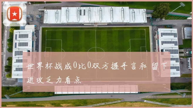 世界杯战成0比0双方握手言和 留下进攻乏力看点