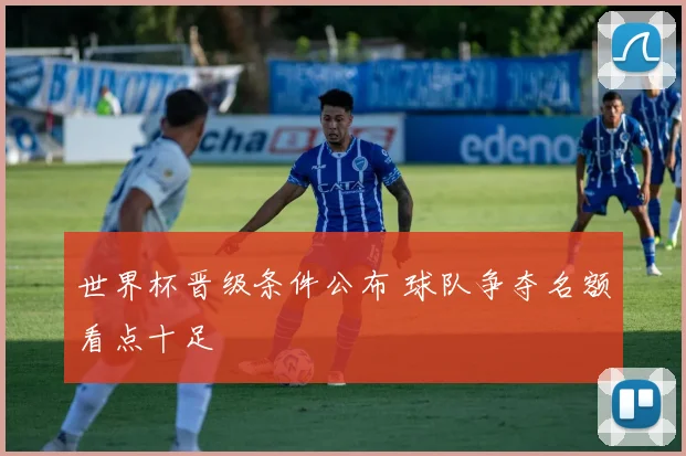 世界杯晋级条件公布 球队争夺名额看点十足