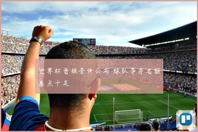 世界杯晋级条件公布 球队争夺名额看点十足